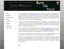 Tablet Screenshot of larryswitnesses.com